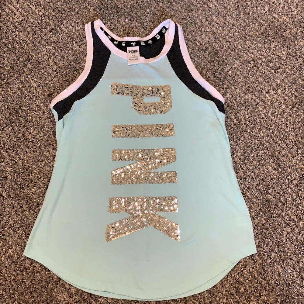 PINK- VS BUNDLE Tank/Tees (sz XS/S/M)